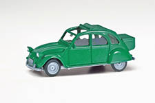 Herpa 027632-005 - Citroen 2 CV m. Queue grün
